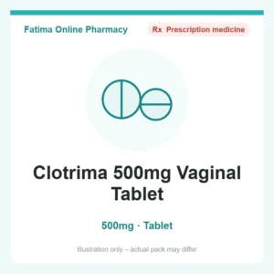 Clotrima 500mg Vaginal Tablet