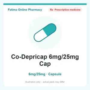 Co-Depricap 6mg/25mg Cap – capsule