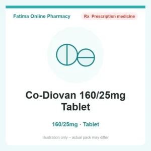 Co-Diovan 160/25mg Tablet