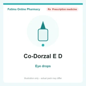 Co-Dorzal E D – eye drops