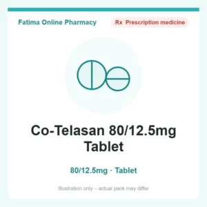 Co-Telasan 80/12.5mg Tablet