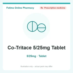 Co-Tritace 5/25mg Tablet
