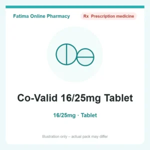 Co-Valid 16/25mg Tablet