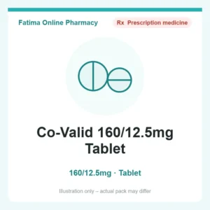 Co-Valid 160/12.5mg Tablet