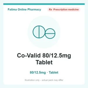 Co-Valid 80/12.5mg Tablet