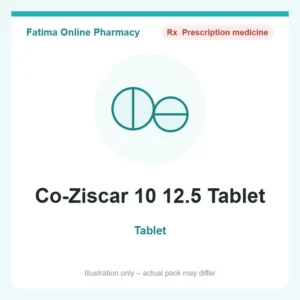 Co-Ziscar 10 12.5 Tablet
