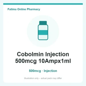 Cobolmin Injection 500mcg 10Ampx1ml