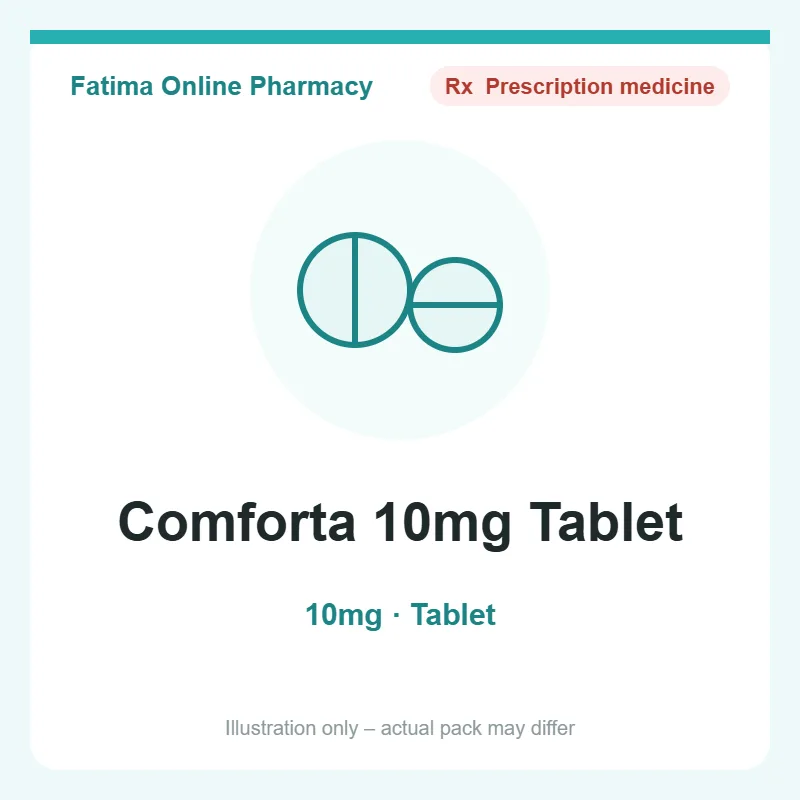 comforta 10mg tablet Comforta 10mg Tablet