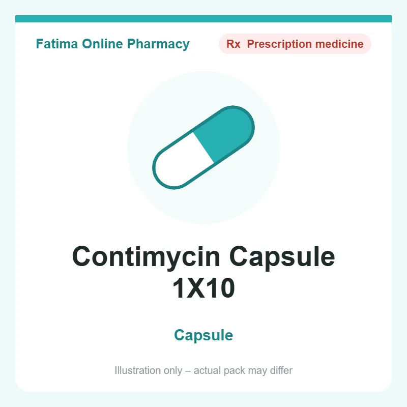 contimycin capsule 1x10 1 Contimycin Capsule 1X10