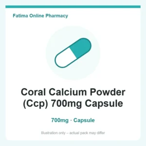 Coral Calcium Powder (Ccp) 700mg Capsule