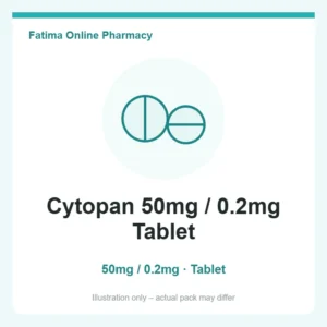 Cytopan 50mg / 0.2mg Tablet