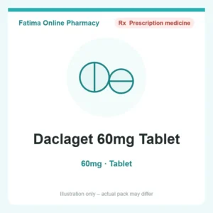Daclaget 60mg Tablet
