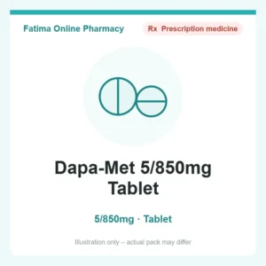 Dapa-Met 5/850mg Tablet
