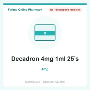 Decadron 4mg 1ml 25’s