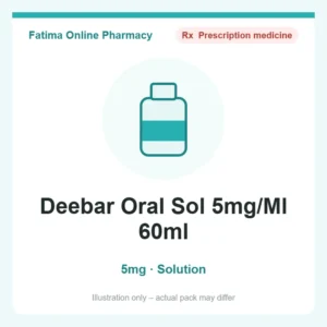 Deebar Oral Sol 5mg/Ml 60ml – solution
