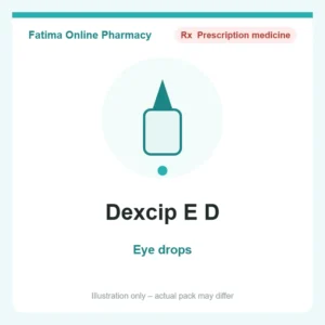Dexcip E D – eye drops