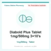 Diabold Plus Tablet 1mg/500mg 3×10’s