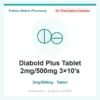 Diabold Plus Tablet 2mg/500mg 3×10’s
