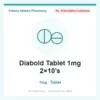 Diabold Tablet 1mg 2×10’s