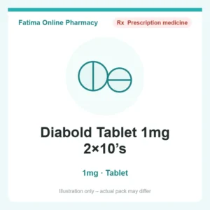 Diabold Tablet 1mg 2×10’s