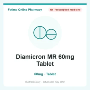 Diamicron MR 60mg Tablet