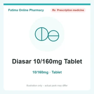 Diasar 10/160mg Tablet