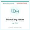 Diatrol 3mg Tablet