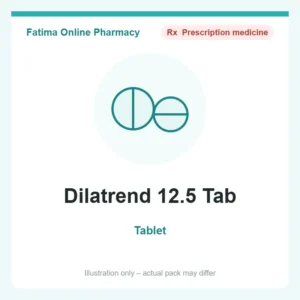 Dilatrend 12.5 Tab – tablet