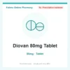 Diovan 80mg Tablet