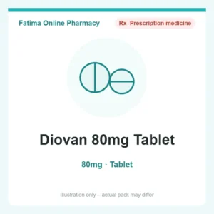 Diovan 80mg Tablet