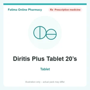 Diritis Plus Tablet 20’s