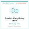 Duodart 0.5mg/0.4mg Tablet