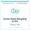 Duride Tablet 40mg/5mg 2×10’s