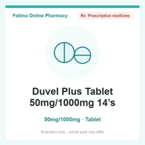 Duvel Plus Tablet 50mg/1000mg 14’s