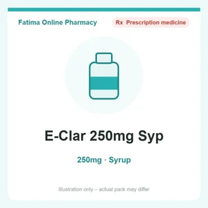 E-Clar 250mg Syp – syrup