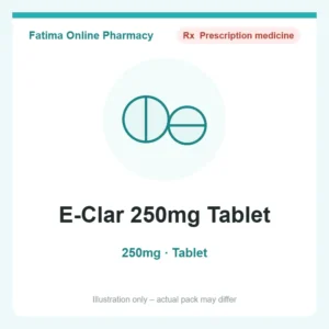 E-Clar 250mg Tablet