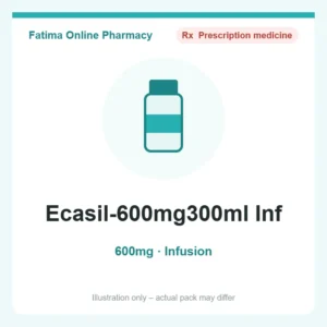 Ecasil-600mg300ml Inf – infusion
