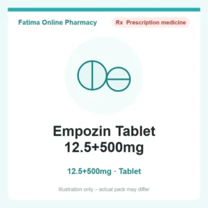 Empozin Tablet 12.5+500mg