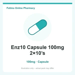 Enz10 Capsule 100mg 2×10’s