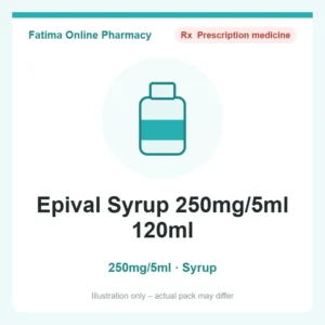 Epival Syrup 250mg/5ml 120ml