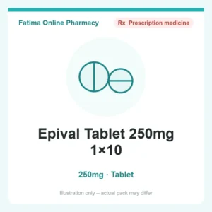 Epival Tablet 250mg 1×10