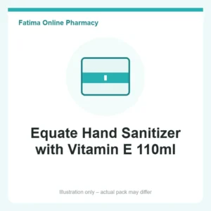 Equate Hand Sanitizer with Vitamin E 110ml