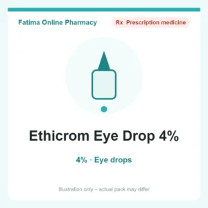 Ethicrom Eye Drop 4% – eye drops