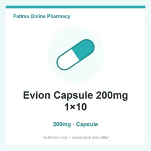 Evion Capsule 200mg 1×10