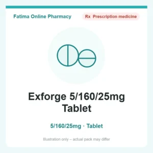 Exforge 5/160/25mg Tablet