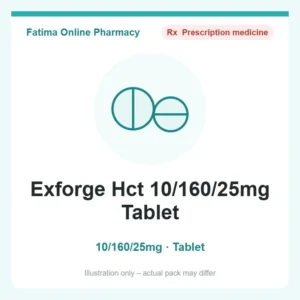 Exforge Hct 10/160/25mg Tablet