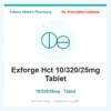 Exforge Hct 10/320/25mg Tablet