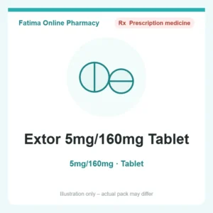 Extor 5mg/160mg Tablet