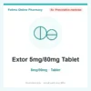Extor 5mg/80mg Tablet