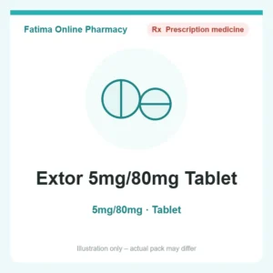 Extor 5mg/80mg Tablet